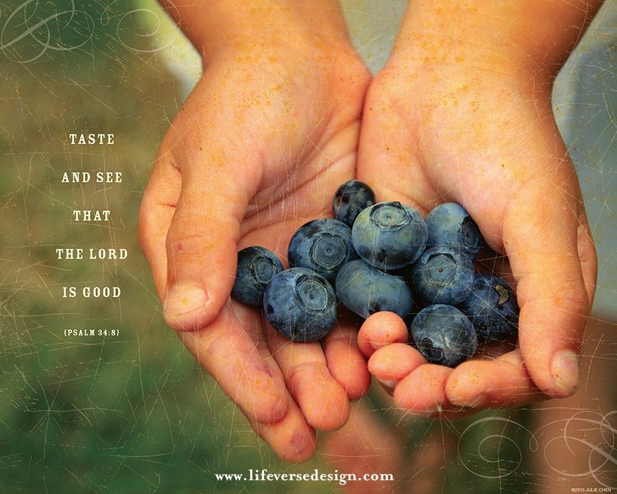 Psalm 034 — TASTE AND SEE {Color}